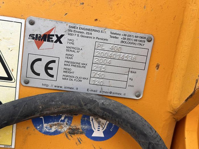 Simex PL400 - Implemento: foto 5 Simex PL400 - Implemento: foto 5