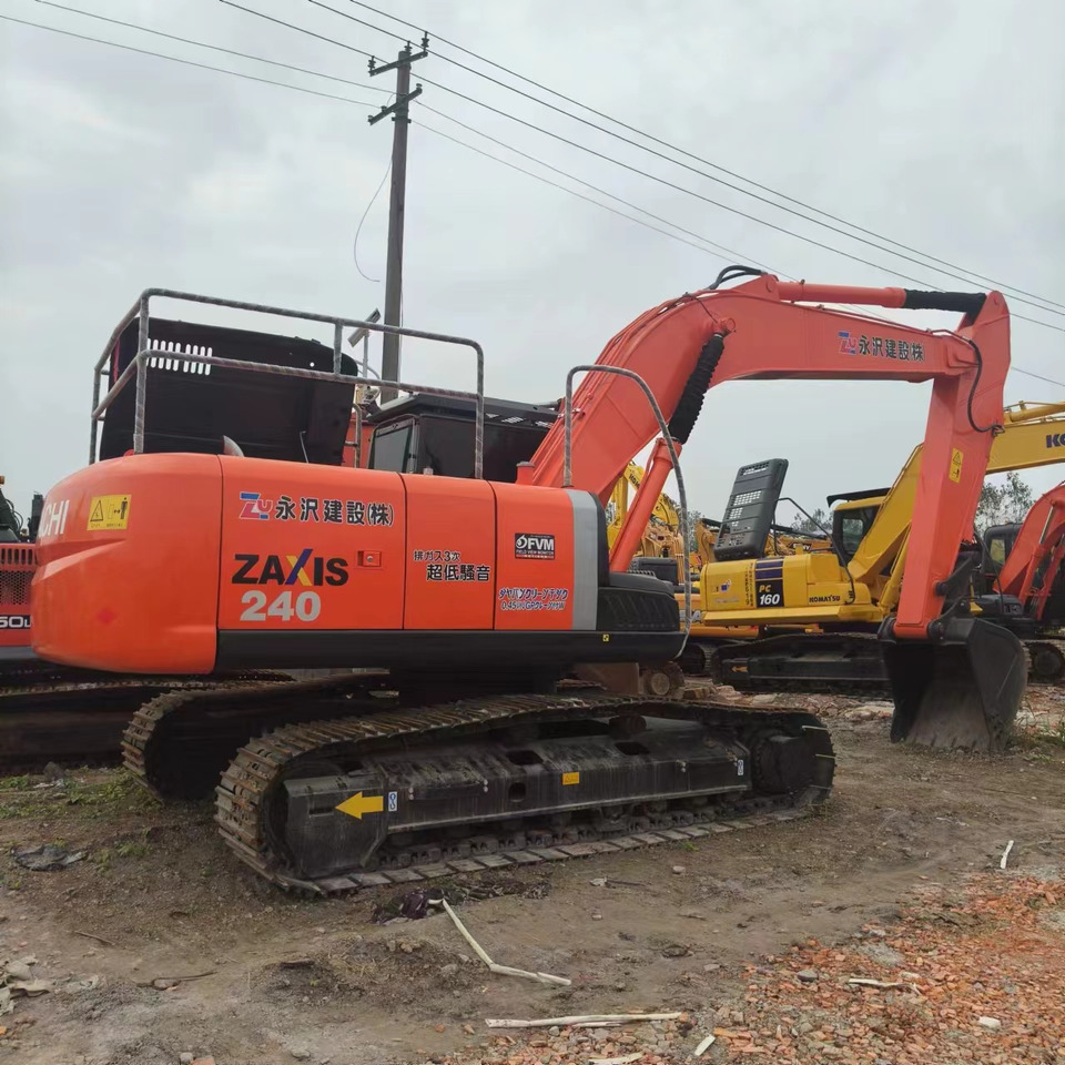 HITACHI ZX240 - Excavadora de cadenas: foto 1 HITACHI ZX240 - Excavadora de cadenas: foto 1