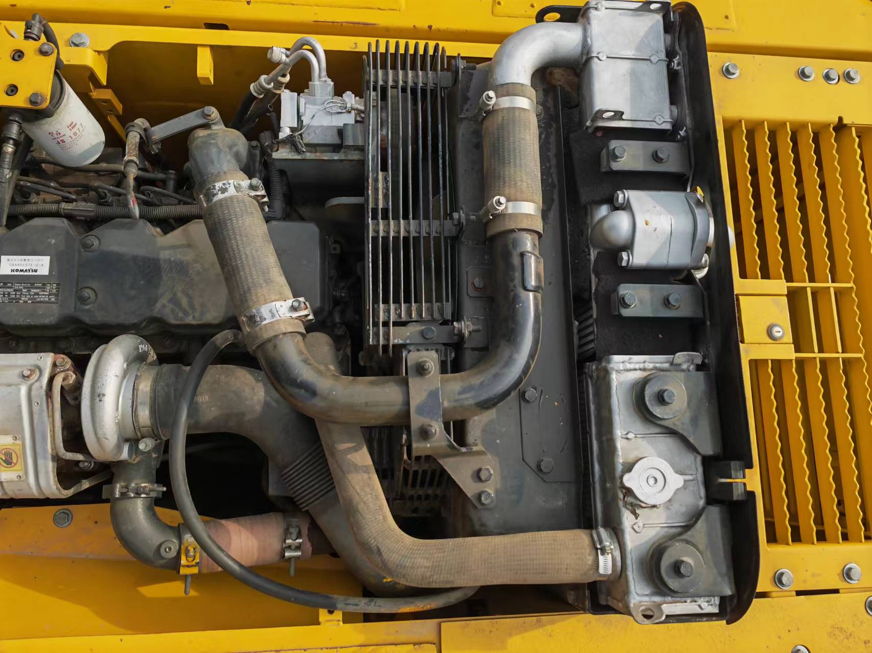 Excavadora de cadenas KOMATSU PC200: foto 16