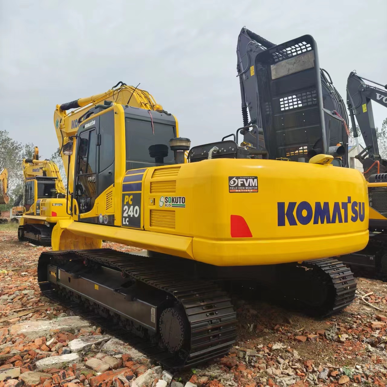 Excavadora de cadenas KOMATSU PC240: foto 7