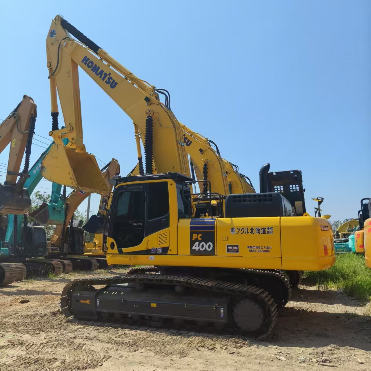KOMATSU PC400 - Excavadora de cadenas: foto 1 KOMATSU PC400 - Excavadora de cadenas: foto 1