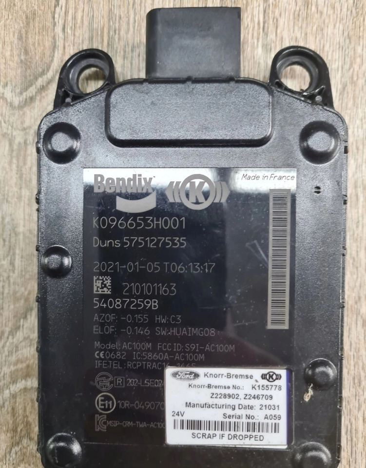 FORD F-MAX KNORR-BREMSE K096653H001 575127535 210101163 54087259C K155778 Z228902 Z246709 - Sensor: foto 5 FORD F-MAX KNORR-BREMSE K096653H001 575127535 210101163 54087259C K155778 Z228902 Z246709 - Sensor: foto 5