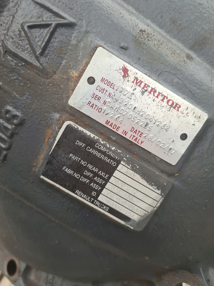 MERITOR WKŁAD MOSTU MERITOR VOLVO FH FM RENAULT DXI RSS1344B 177E 2.64 - Diferencial para Camión: foto 4 MERITOR WKŁAD MOSTU MERITOR VOLVO FH FM RENAULT DXI RSS1344B 177E 2.64 - Diferencial para Camión: foto 4