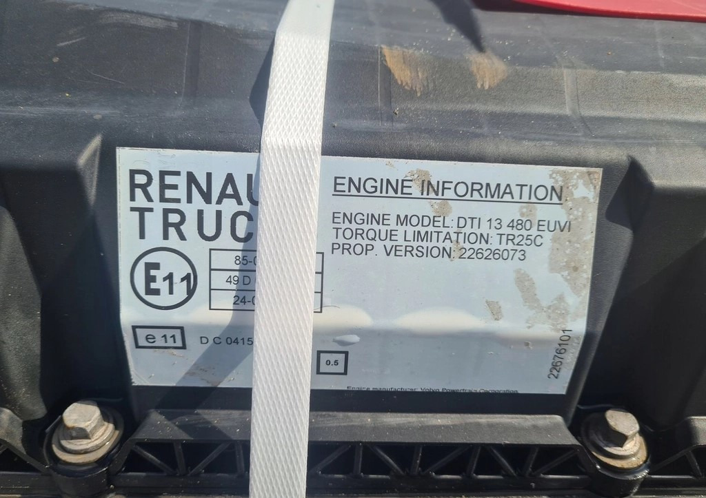 Motor para Camión RENAULT SILNIK KOMPLETNY RENAULT GAMA T RANGE DTI 13 480 K4 EUVI COMMON RAIL: foto 6 Motor para Camión RENAULT SILNIK KOMPLETNY RENAULT GAMA T RANGE DTI 13 480 K4 EUVI COMMON RAIL: foto 6