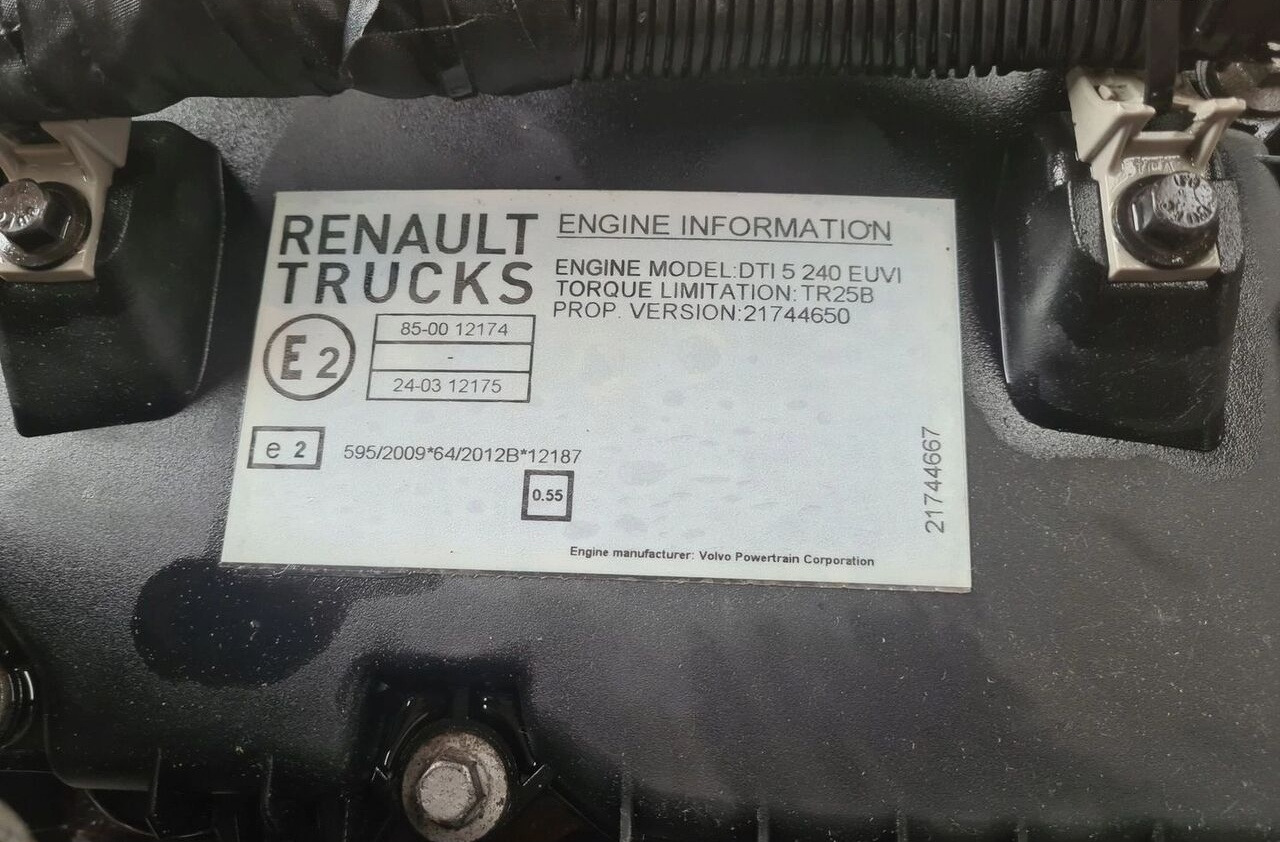 Renault D12 240 DTI5 Renault D12 GAMA D - Motor para Camión: foto 2 Renault D12 240 DTI5 Renault D12 GAMA D - Motor para Camión: foto 2