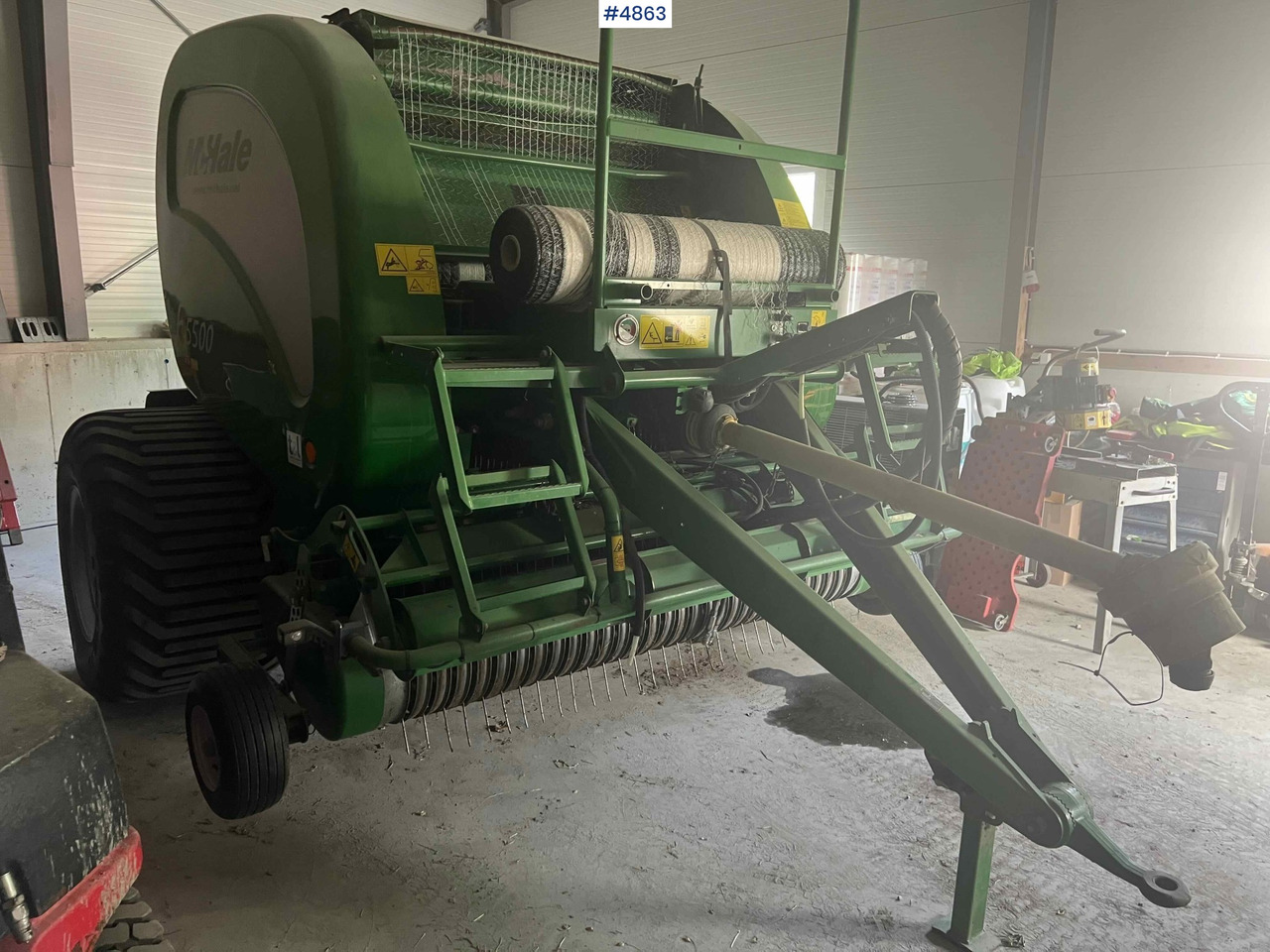 016 Mchale f5500 round baler - Rotoempacadora: foto 5 016 Mchale f5500 round baler - Rotoempacadora: foto 5