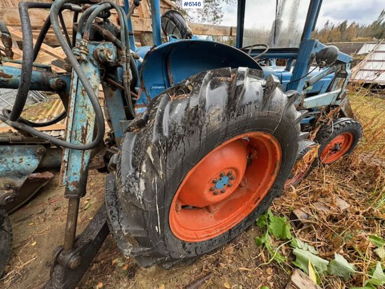 Leasing para  1962 Fordson Dexta with Hamjern backhoe attachment 1962 Fordson Dexta with Hamjern backhoe attachment: foto 8