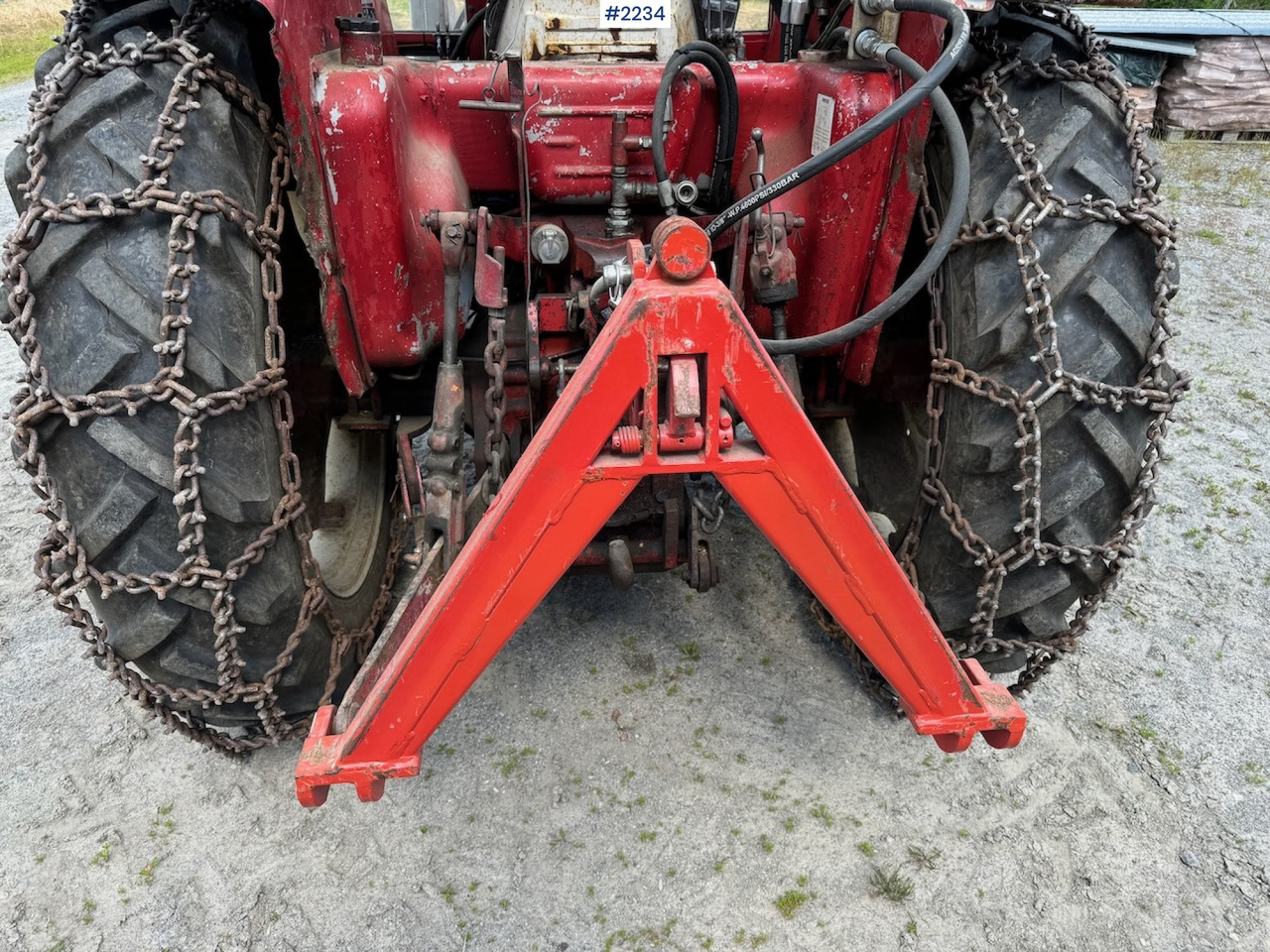 Tractor 1973 International Harvester 454 w/front loader.: foto 24