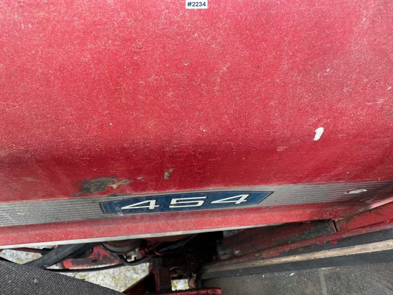 Tractor 1973 International Harvester 454 w/front loader.: foto 11