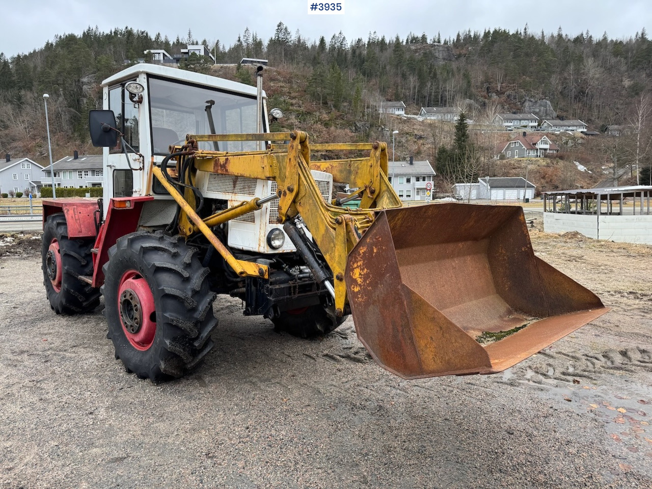 1977 MB Trac 800 Mercedes-Benz w/front loader - Tractor: foto 1 1977 MB Trac 800 Mercedes-Benz w/front loader - Tractor: foto 1