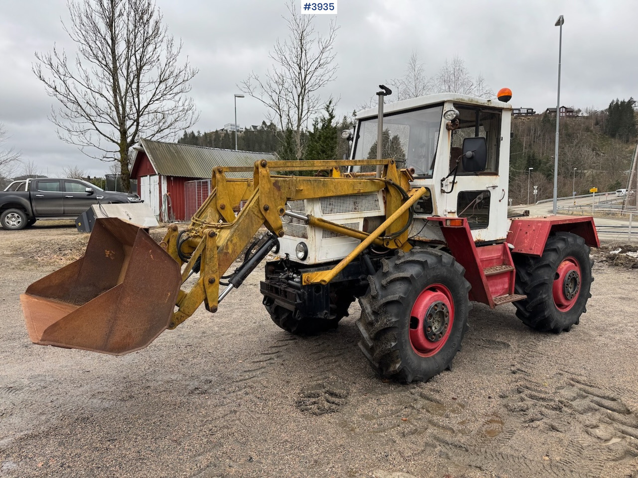 1977 MB Trac 800 Mercedes-Benz w/front loader - Tractor: foto 3 1977 MB Trac 800 Mercedes-Benz w/front loader - Tractor: foto 3