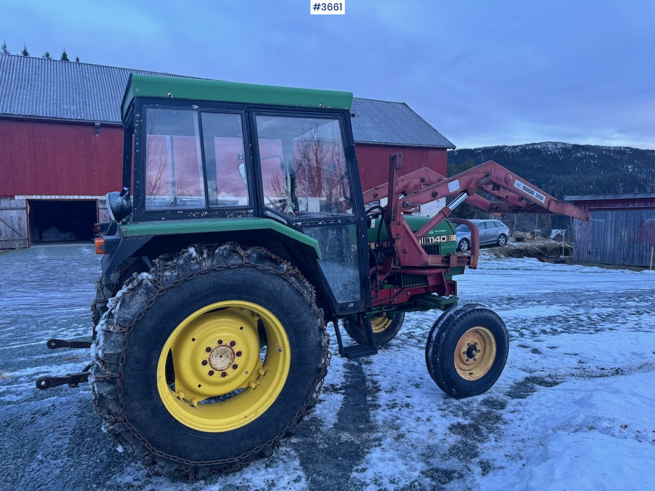 1980 John Deere 1140 Synchron w/ Front loader and bucket - Tractor: foto 4 1980 John Deere 1140 Synchron w/ Front loader and bucket - Tractor: foto 4