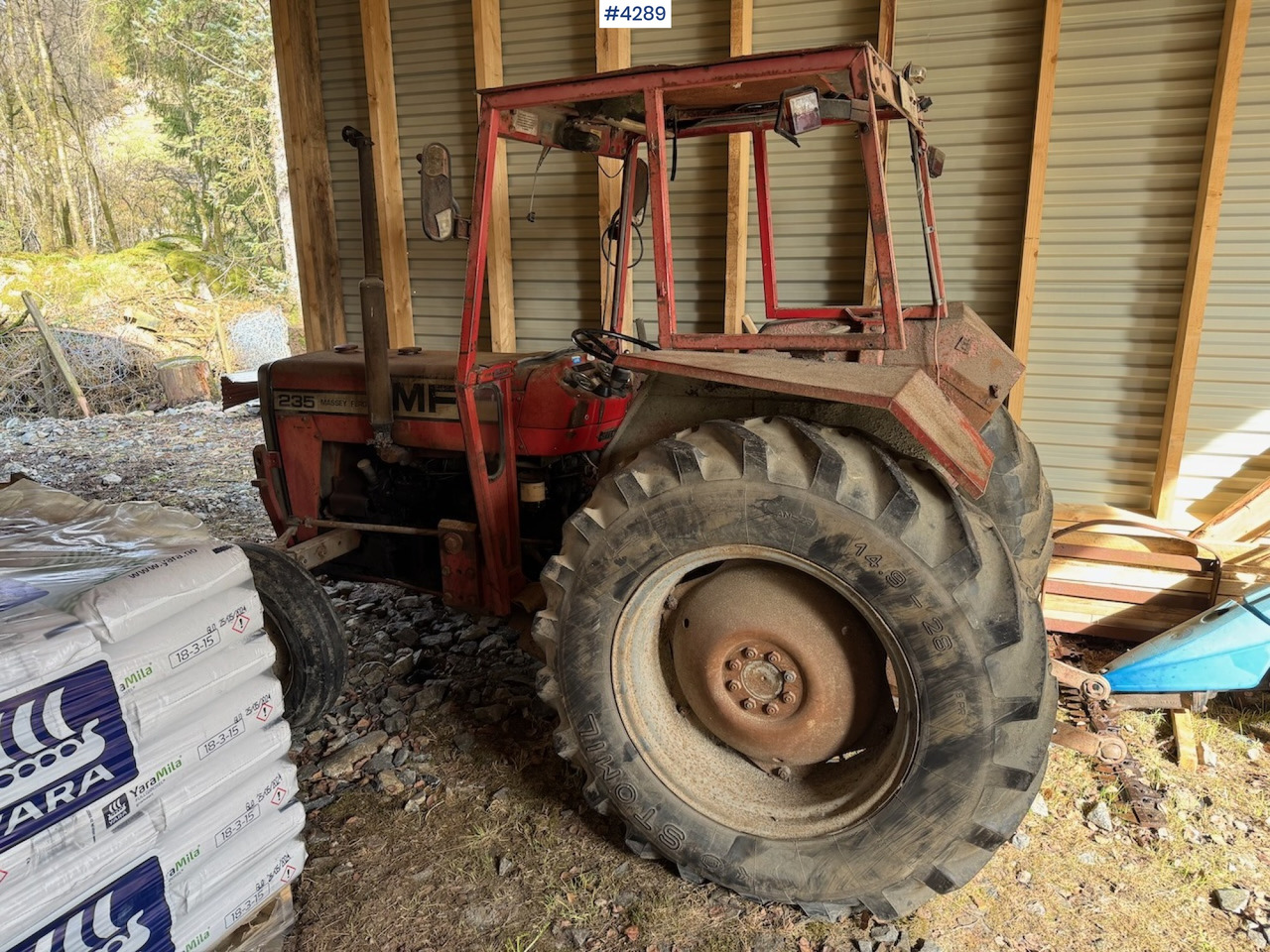 1980 Massey Ferguson 235 w/loader - Tractor: foto 2 1980 Massey Ferguson 235 w/loader - Tractor: foto 2