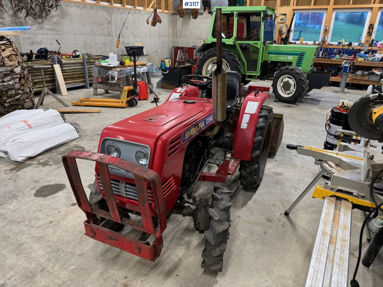 1980 Shibaura SD 1540 B - Tractor: foto 5 1980 Shibaura SD 1540 B - Tractor: foto 5