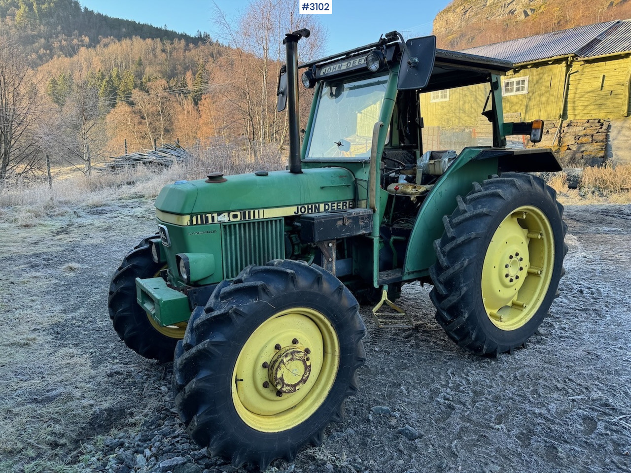 1981 John Deere 1140 Synchron with front loader - Tractor: foto 3 1981 John Deere 1140 Synchron with front loader - Tractor: foto 3
