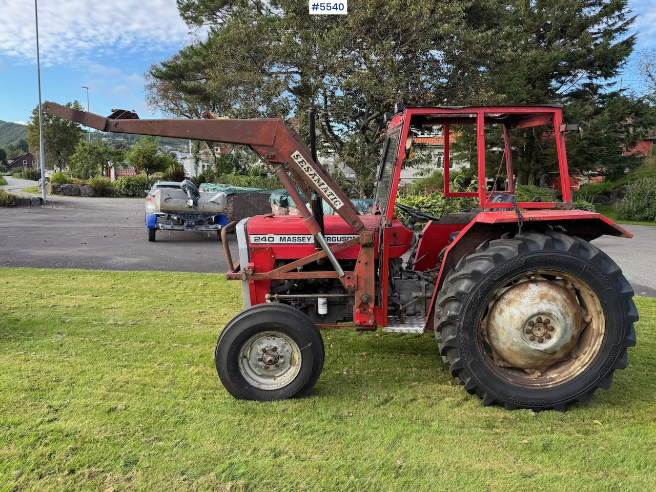 1982 Massey Ferguson 235 w/front loader. - Tractor: foto 4 1982 Massey Ferguson 235 w/front loader. - Tractor: foto 4