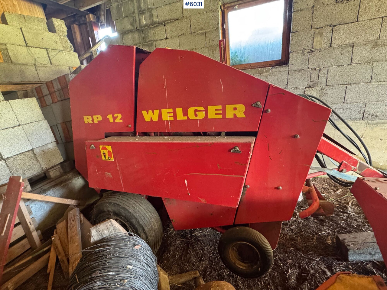 1983 Welger RP 12 round baler - Maquinaria de henificación: foto 4 1983 Welger RP 12 round baler - Maquinaria de henificación: foto 4