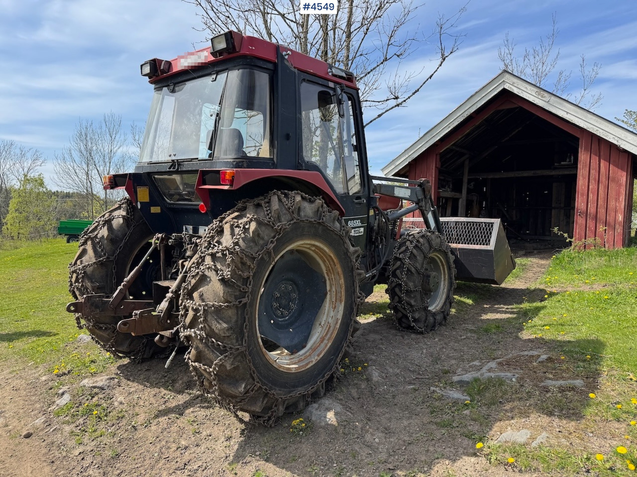 1987 Case 685 XL w/front loader. - Tractor: foto 5 1987 Case 685 XL w/front loader. - Tractor: foto 5