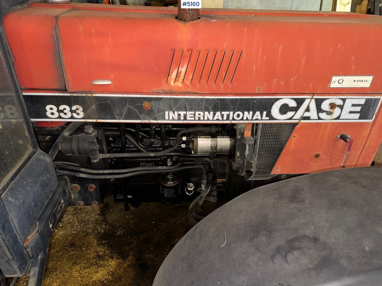 Tractor 1987 Case International 833: foto 16