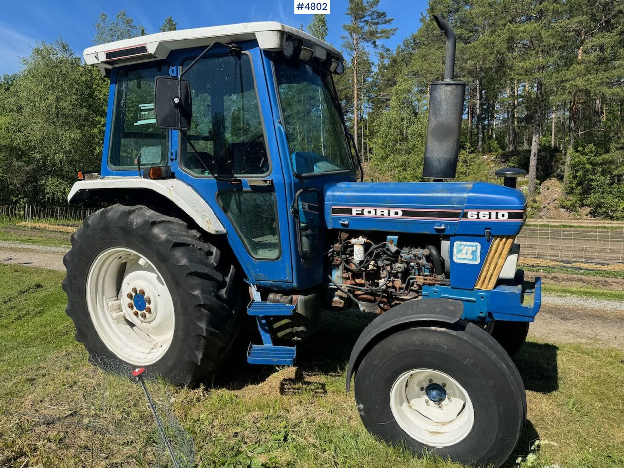 1987 Ford 6610. repair object. - Tractor: foto 5 1987 Ford 6610. repair object. - Tractor: foto 5