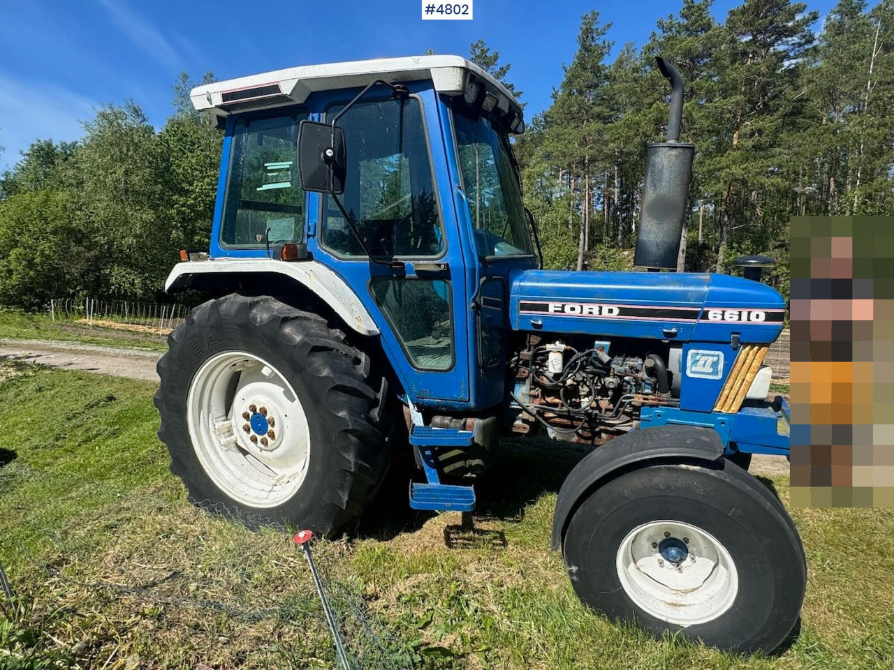 1987 Ford 6610. repair object. - Tractor: foto 4 1987 Ford 6610. repair object. - Tractor: foto 4