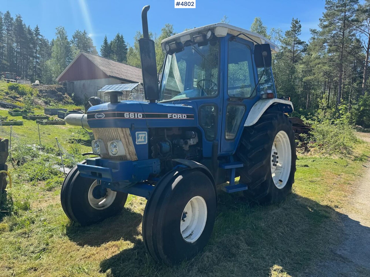 1987 Ford 6610. repair object. - Tractor: foto 1 1987 Ford 6610. repair object. - Tractor: foto 1