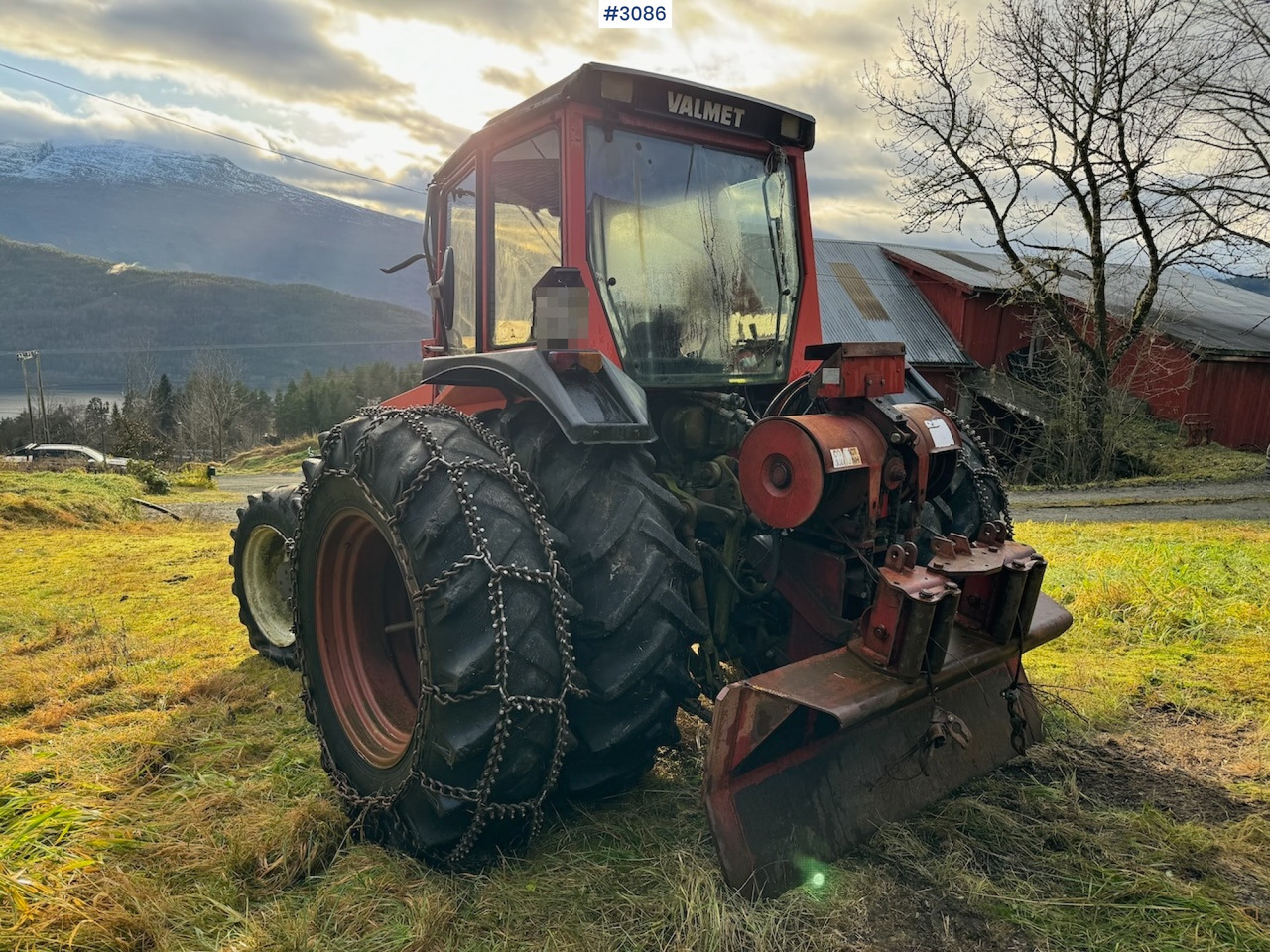 Tractor 1987 Valmet 405 w/twin wheels: foto 8