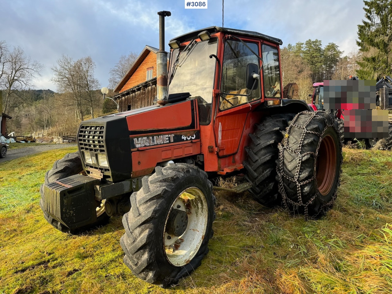 1987 Valmet 405 w/twin wheels - Tractor: foto 2 1987 Valmet 405 w/twin wheels - Tractor: foto 2