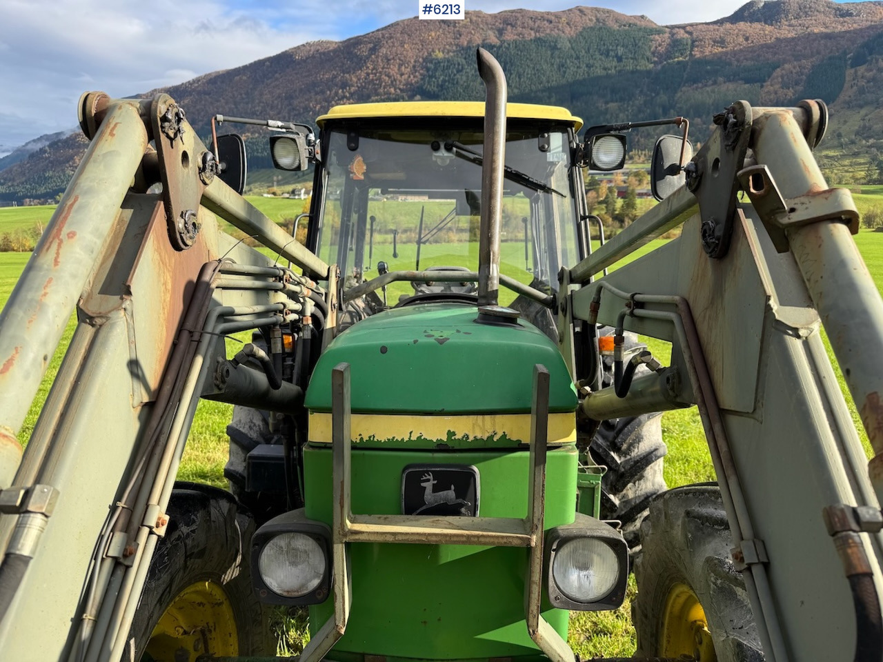 1990 John Deere 2850 Power Synchron w/ front loader. - Tractor: foto 5 1990 John Deere 2850 Power Synchron w/ front loader. - Tractor: foto 5