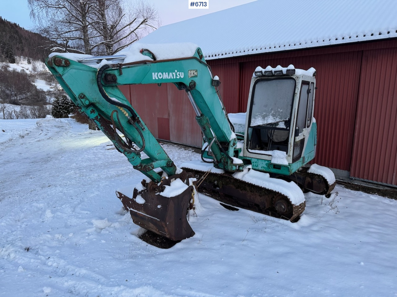 1994 Komatsu PC 95 w/ 2 buckets. - Excavadora: foto 5 1994 Komatsu PC 95 w/ 2 buckets. - Excavadora: foto 5