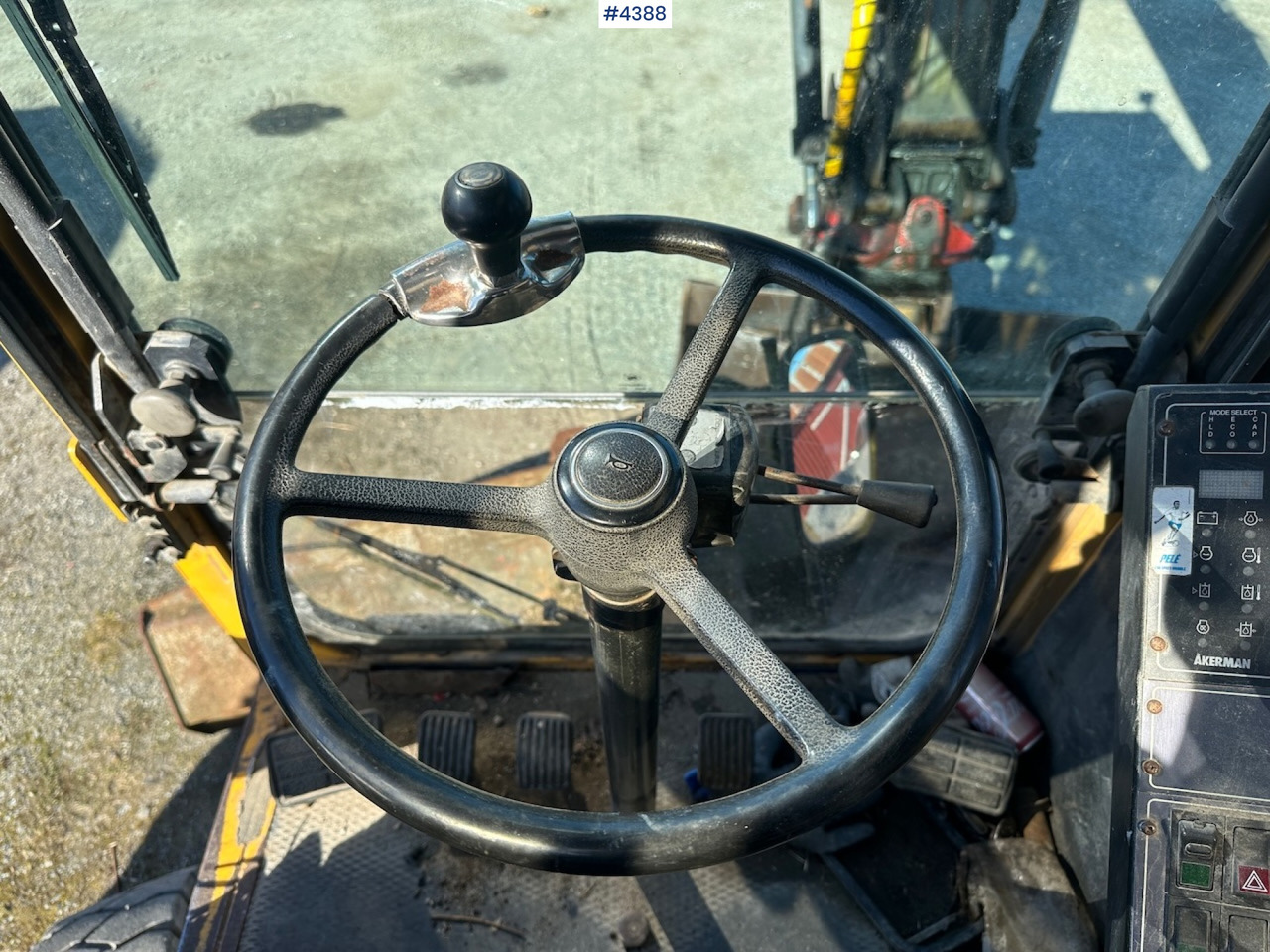 Excavadora 1995 Åkermann EW200 Wheel machine w/ grading bucket og tiltrotator. WATCH VIDEO.: foto 11