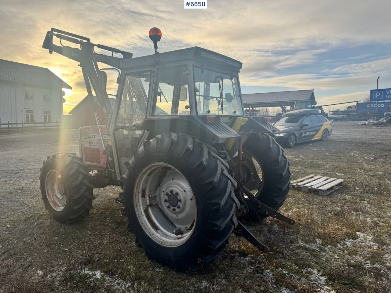 1995 Massey Ferguson 390T w/ Front Loader. - Tractor: foto 4 1995 Massey Ferguson 390T w/ Front Loader. - Tractor: foto 4