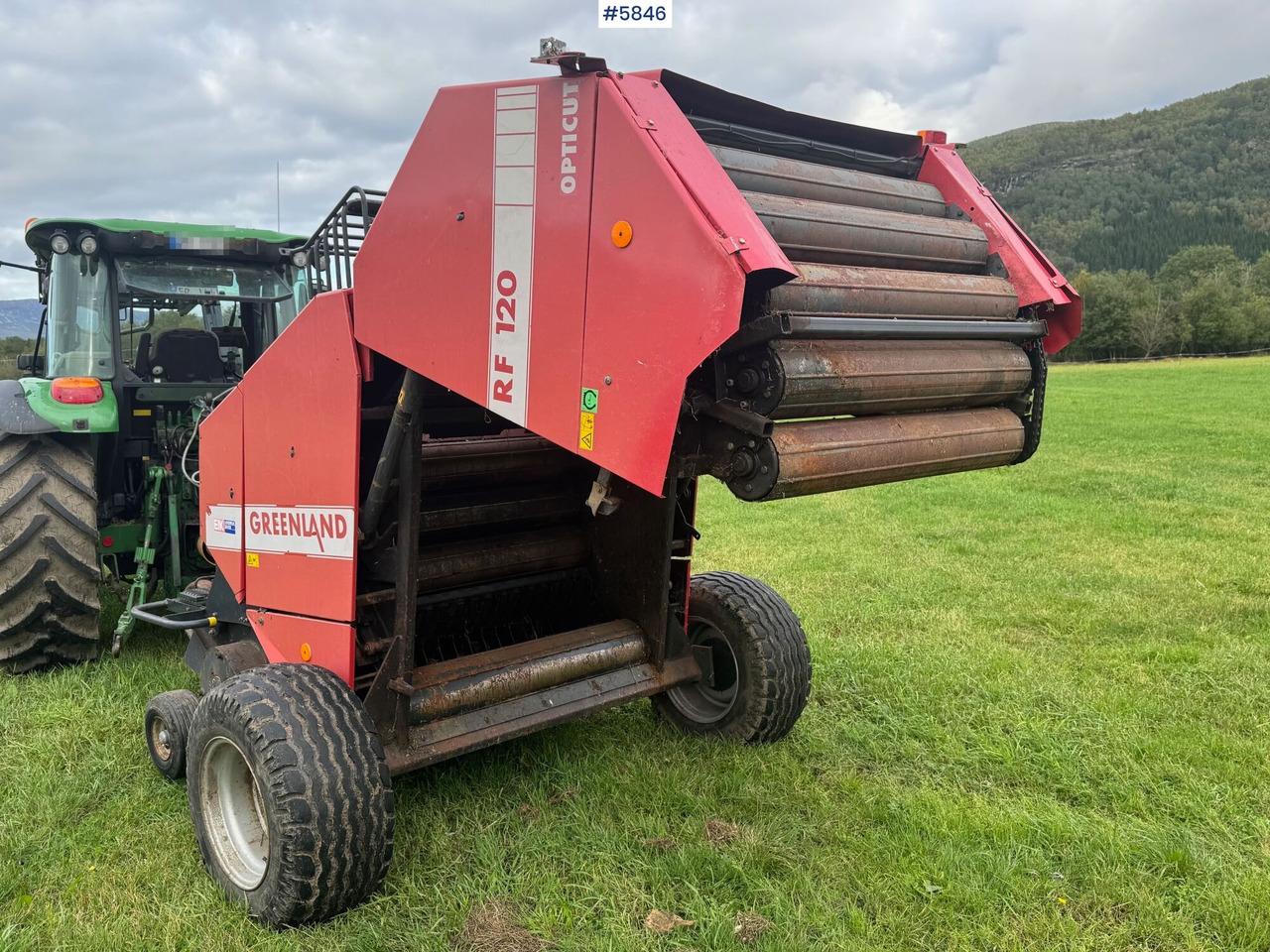1996 Greenland RF120 round baler. WATCH THE VIDEO! - Maquinaria de henificación: foto 4 1996 Greenland RF120 round baler. WATCH THE VIDEO! - Maquinaria de henificación: foto 4