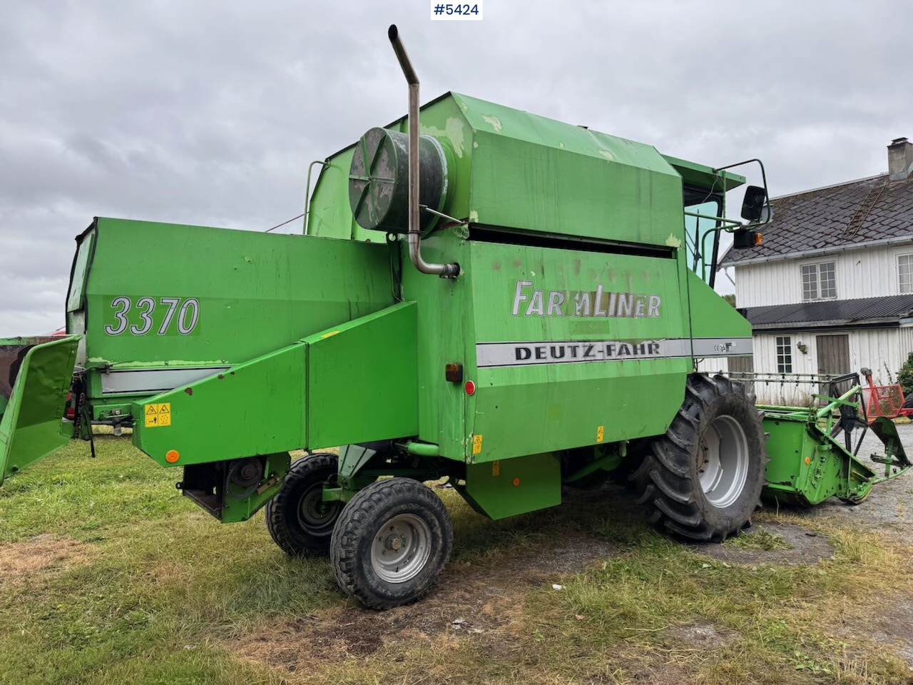 1998 Deutz Fahr FarmLiner 3370 - Cosechadora de granos: foto 5 1998 Deutz Fahr FarmLiner 3370 - Cosechadora de granos: foto 5