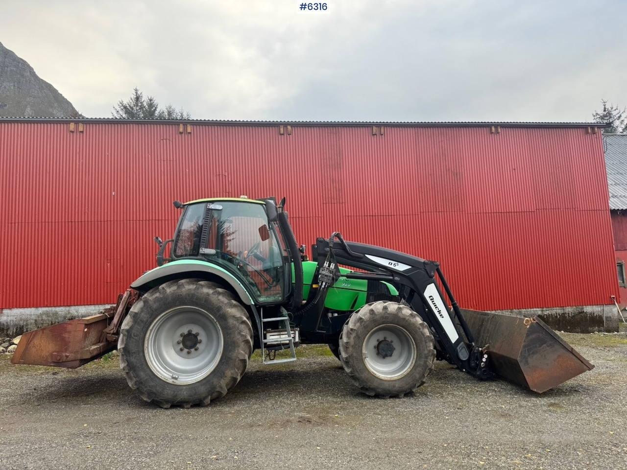 1999 Deutz Agrotron 150 w/ bucket and Front loader from 2020. - Tractor: foto 3 1999 Deutz Agrotron 150 w/ bucket and Front loader from 2020. - Tractor: foto 3