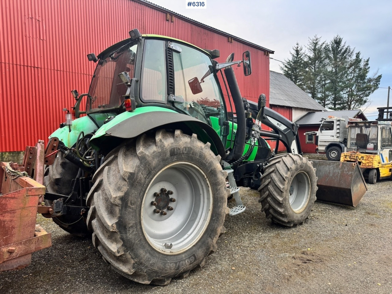 1999 Deutz Agrotron 150 w/ bucket and Front loader from 2020. - Tractor: foto 4 1999 Deutz Agrotron 150 w/ bucket and Front loader from 2020. - Tractor: foto 4