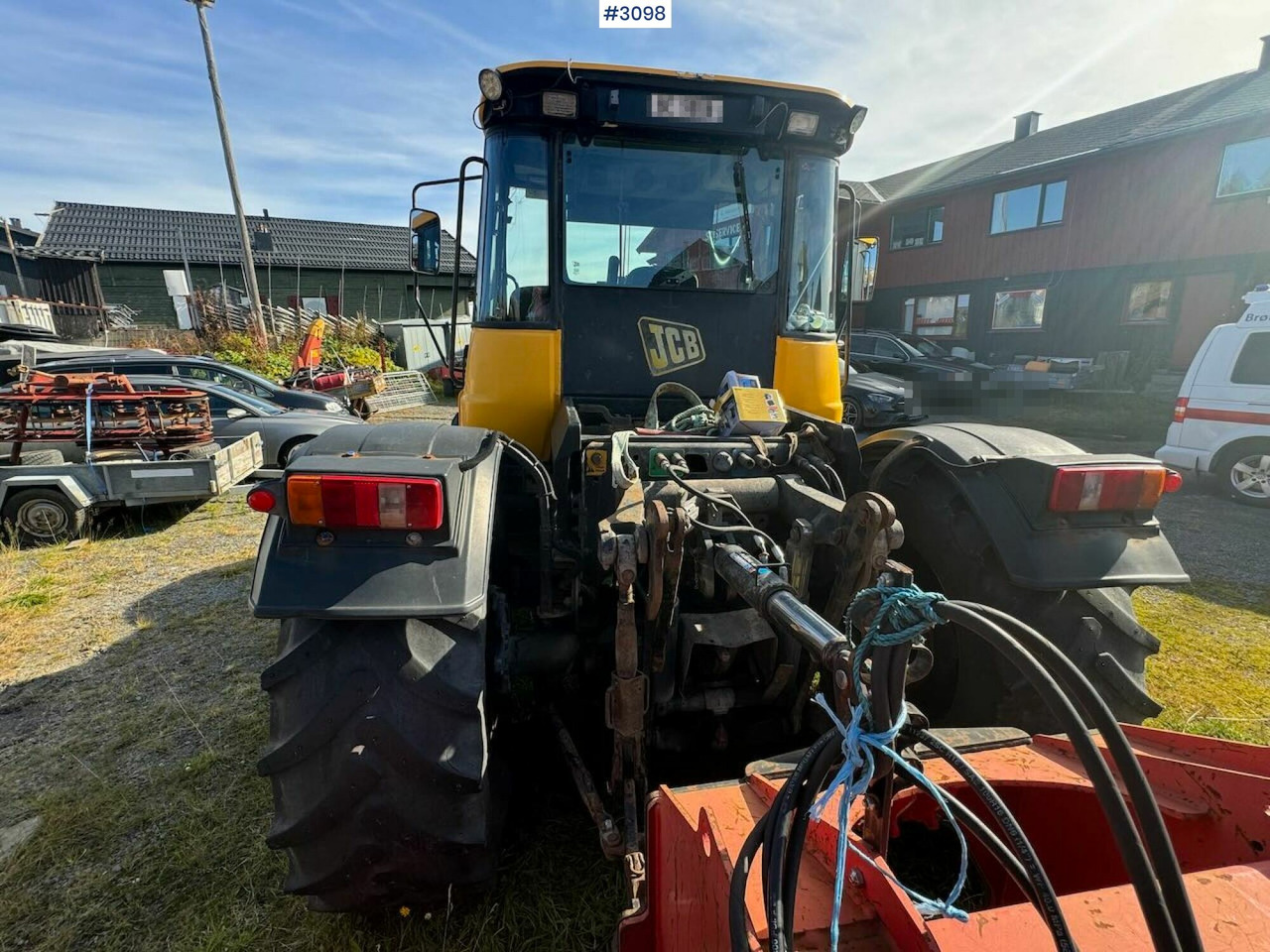 Leasing para  2001 JCB Fastrac 3185 4x4. The plow rigged and two sets of tires. 2001 JCB Fastrac 3185 4x4. The plow rigged and two sets of tires.: foto 6