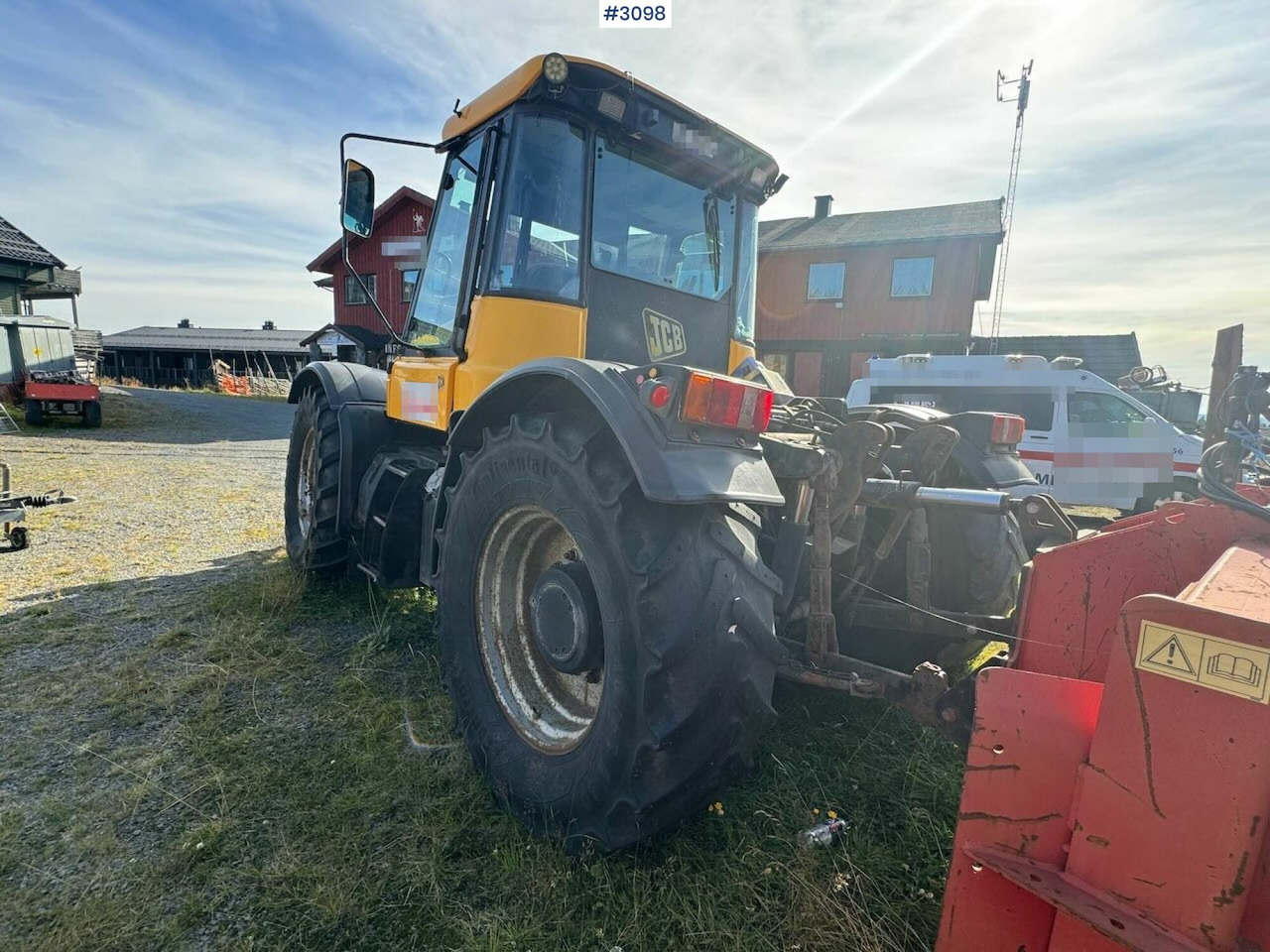 Leasing para  2001 JCB Fastrac 3185 4x4. The plow rigged and two sets of tires. 2001 JCB Fastrac 3185 4x4. The plow rigged and two sets of tires.: foto 7