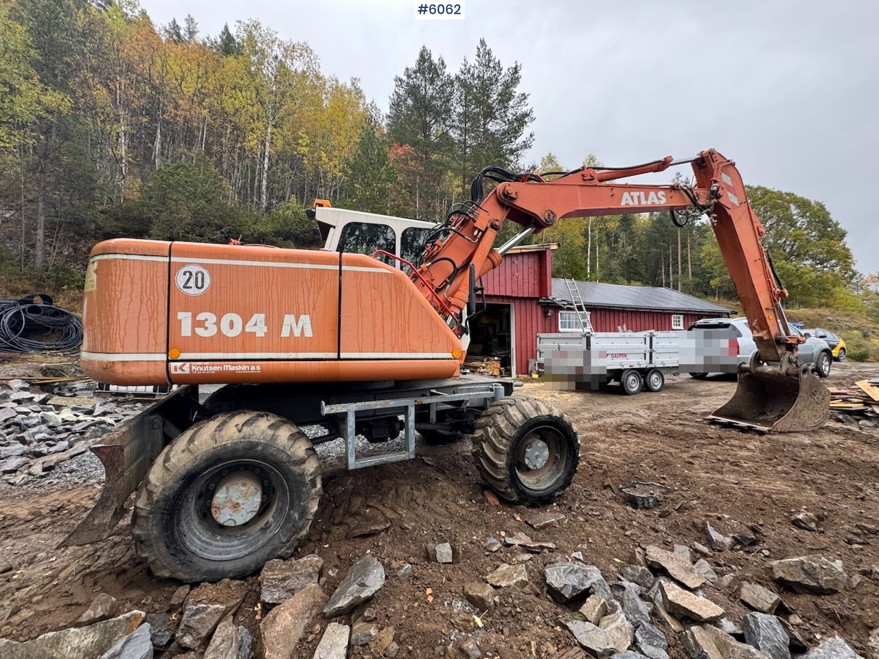 2002 Atlas 1304 w/ 1 backhoe bucket Low Hours! - Excavadora: foto 5 2002 Atlas 1304 w/ 1 backhoe bucket Low Hours! - Excavadora: foto 5