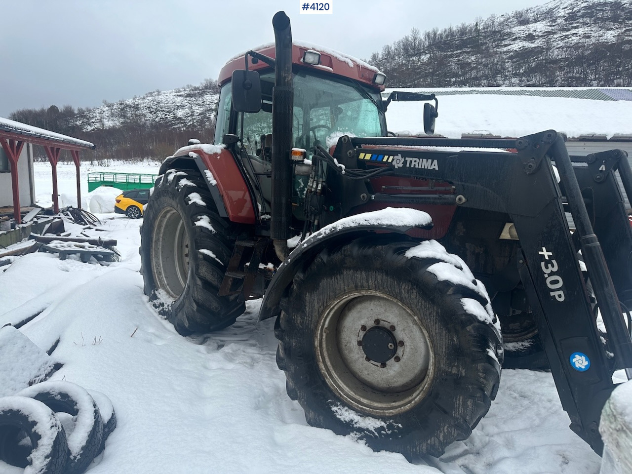2002 CASE MX 135 MAXXUM 4x4 tractor with front loader. - Tractor: foto 4 2002 CASE MX 135 MAXXUM 4x4 tractor with front loader. - Tractor: foto 4
