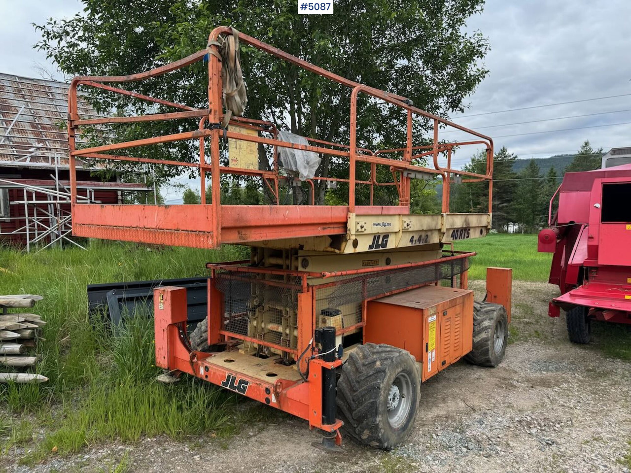 2002 JLG 40 RTS Scissor Lift - Plataforma elevadora: foto 1 2002 JLG 40 RTS Scissor Lift - Plataforma elevadora: foto 1