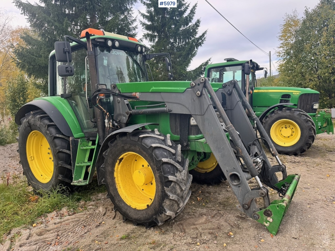2005 John Deere 6420 with Front Loader - Tractor: foto 2 2005 John Deere 6420 with Front Loader - Tractor: foto 2