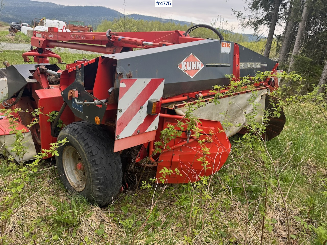 2007 Kuhn FC353GC mower - Maquinaria de henificación: foto 2 2007 Kuhn FC353GC mower - Maquinaria de henificación: foto 2
