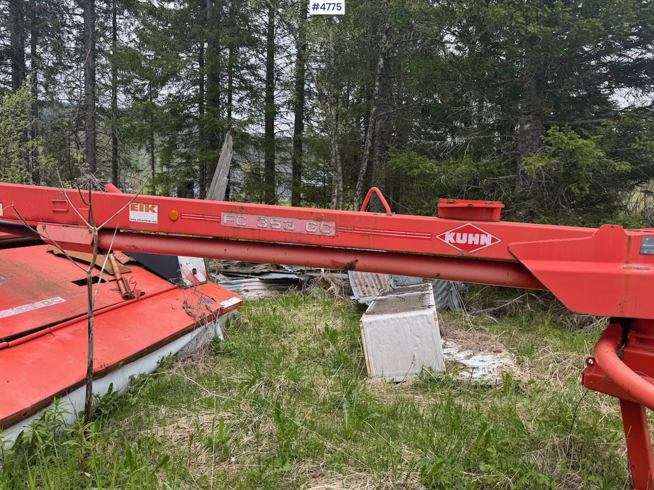 2007 Kuhn FC353GC mower - Maquinaria de henificación: foto 4 2007 Kuhn FC353GC mower - Maquinaria de henificación: foto 4