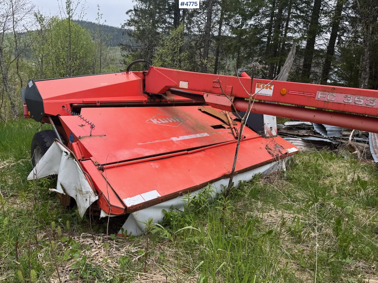 2007 Kuhn FC353GC mower - Maquinaria de henificación: foto 5 2007 Kuhn FC353GC mower - Maquinaria de henificación: foto 5