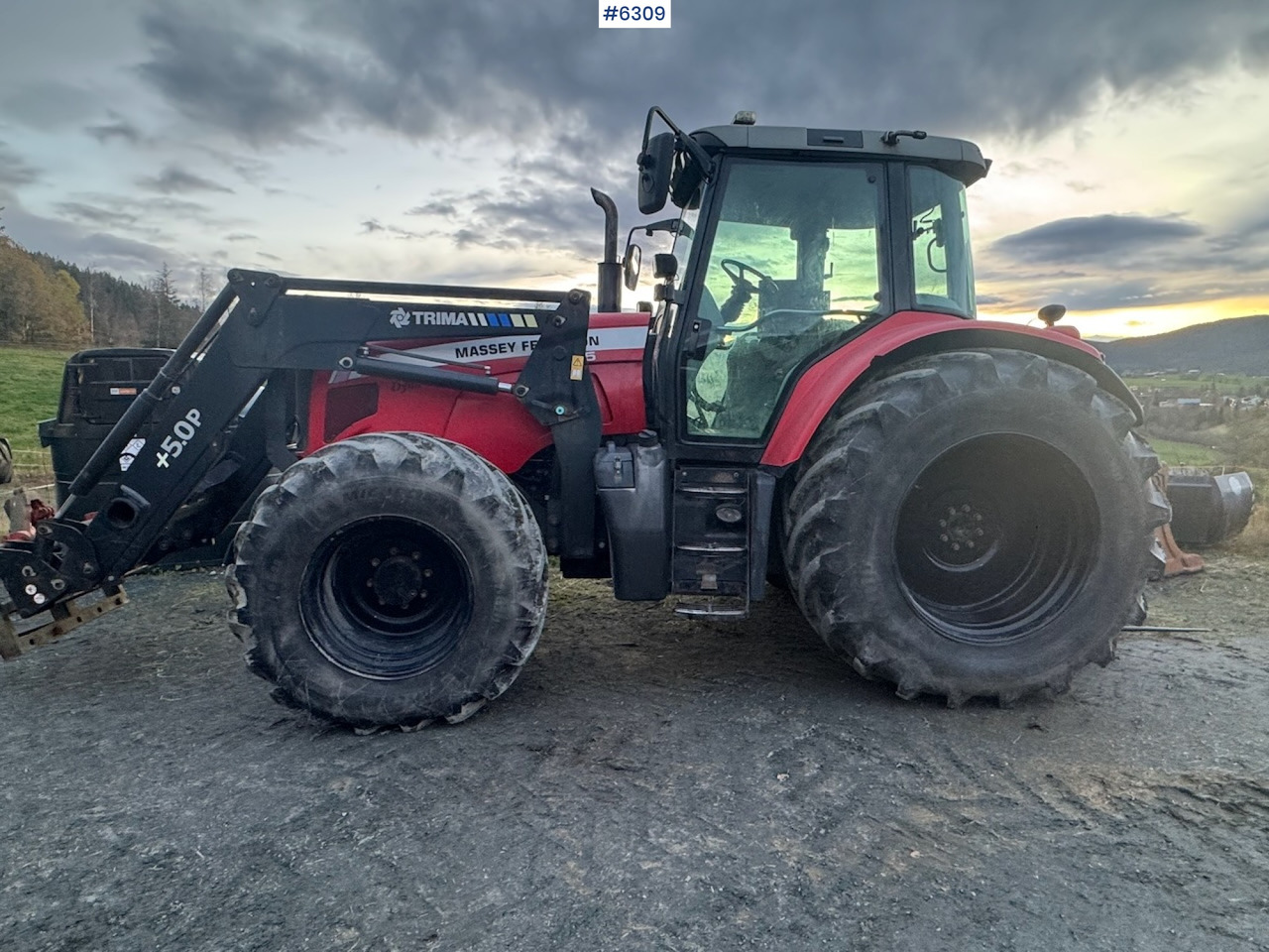 2007 Massey Ferguson 6465 Dyna 6 w/ front loader with 3rd function! - Tractor: foto 2 2007 Massey Ferguson 6465 Dyna 6 w/ front loader with 3rd function! - Tractor: foto 2