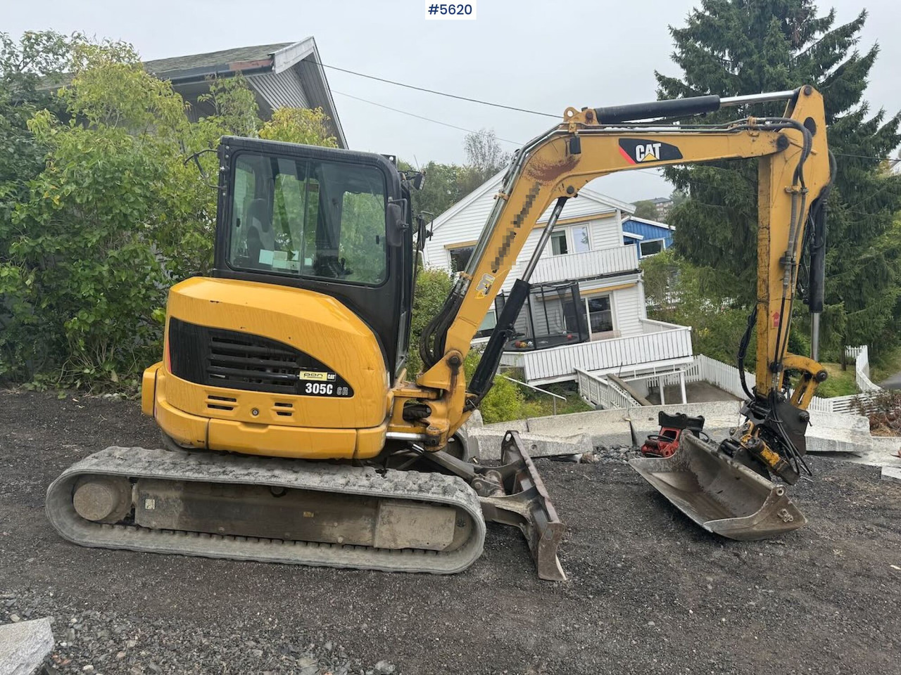 2008 CAT 305C CR Tracked Excavator with Tilt and 2 Buckets - Excavadora: foto 4 2008 CAT 305C CR Tracked Excavator with Tilt and 2 Buckets - Excavadora: foto 4