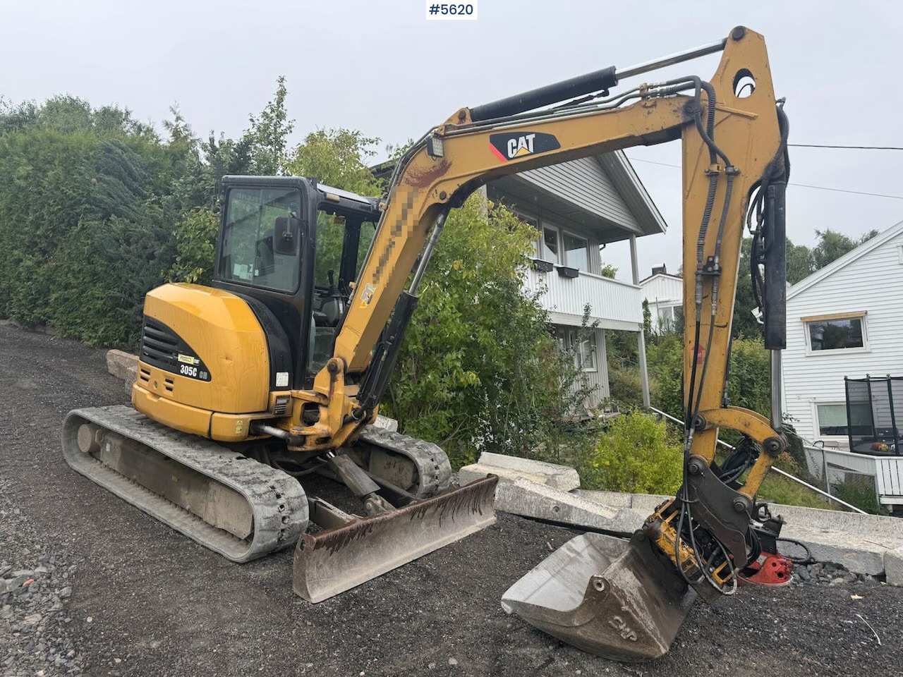 2008 CAT 305C CR Tracked Excavator with Tilt and 2 Buckets - Excavadora: foto 1 2008 CAT 305C CR Tracked Excavator with Tilt and 2 Buckets - Excavadora: foto 1
