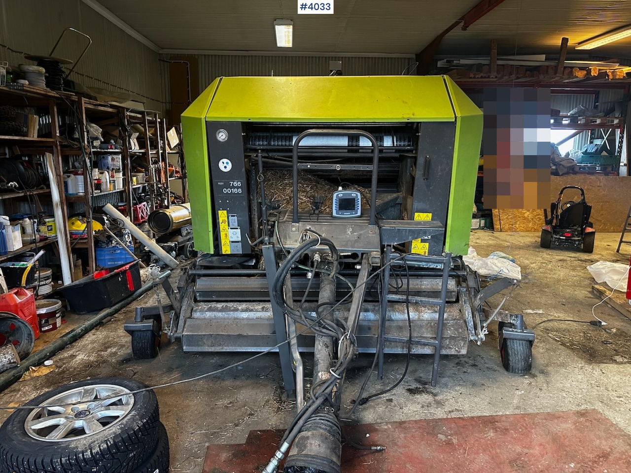 2008 Claas rollant 355 uniwrap round baler press - Maquinaria de henificación: foto 2 2008 Claas rollant 355 uniwrap round baler press - Maquinaria de henificación: foto 2
