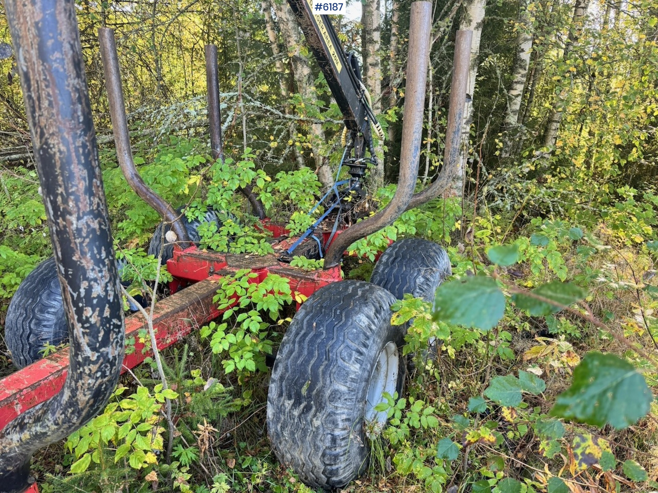 2008 Farmi Primero 3967 Timber trailer. - Remolque maderero: foto 5 2008 Farmi Primero 3967 Timber trailer. - Remolque maderero: foto 5